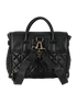 Cara Delevingne Backpack, &pound;450, Handbags, Black, Leather, Back view